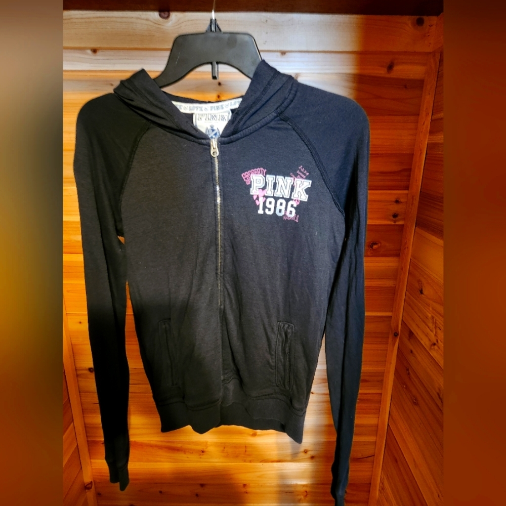 PInk zip up Lg